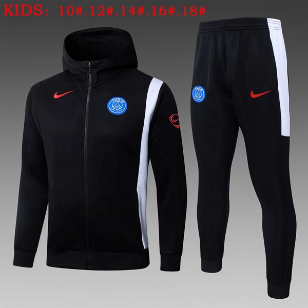 Ninos Chandal Con Capucha PSG 2026/27 Negro